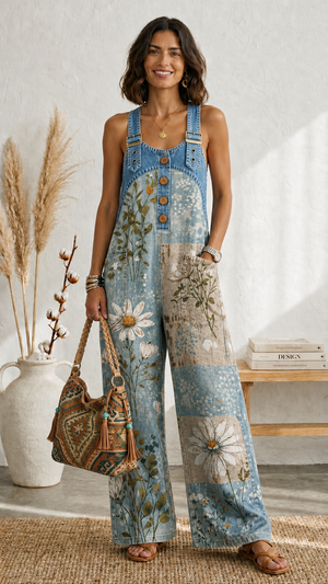 Luna | Mono Floral Vintage